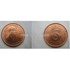 5 Cents 2007 RL - Mauricius